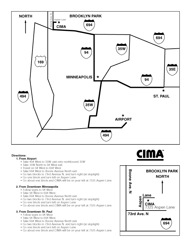 CIMA map